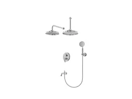 شیر حمام توکار شودر مدل گلوریس تیپ 4 BRASS