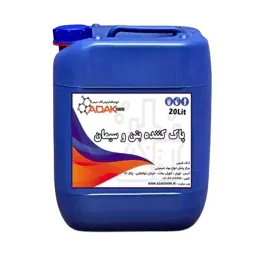 محلول پاک کننده گچ و سیمان آداک شیمی 20 لیتری