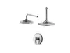 شیر حمام توکار شودر مدل گلوریس تیپ 1 BRASS
