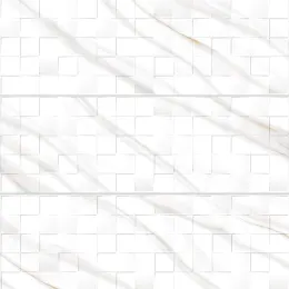 کاشی الوند لوکس طرح جاناتان سفید دکور براق سایز 90*30