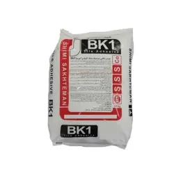 چسب کاشی و سرامیک پودری BK1 شیمی ساختمان - 20 کیلوگرم