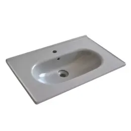 روشویی روکابینتی مروارید مدل النا 80 طوسی مات